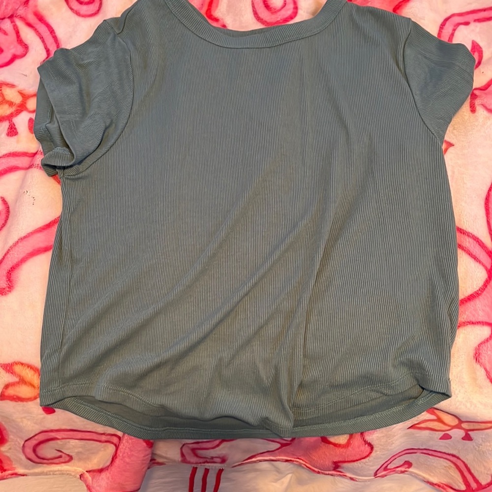 Old navy blue ish green ish shirt
